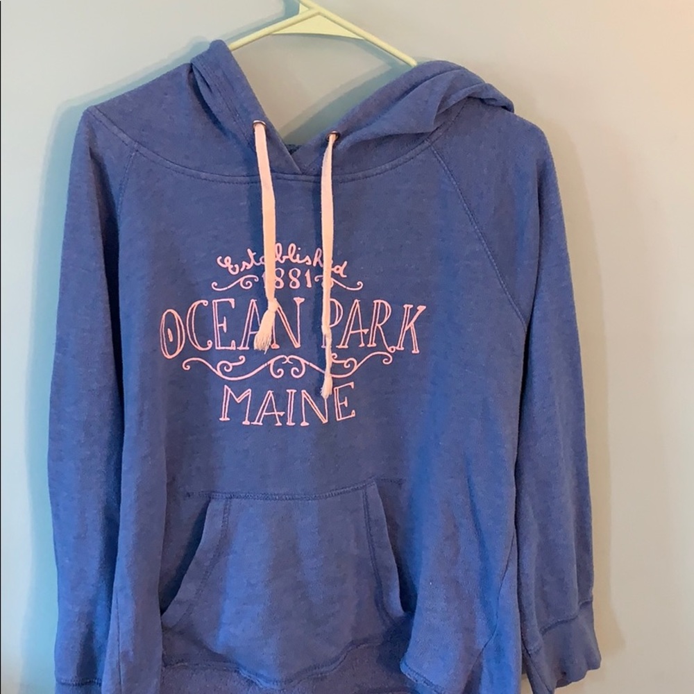 Purple ocean park hoodie